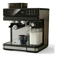 Cafetera Espresso 3 En 1 Con Molinillo Magnus Expresso Ranser Multicapsula Dolce Gusto Nespresso Cafe Molido Cm-c0610b 3 Modos 20 Bar 1400w Inox Negro