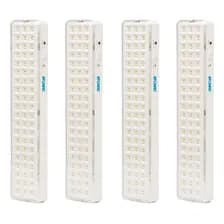 Luz Emergencia Sica 60 Leds 8hs Autonomía Pack X 4u Color Blanco