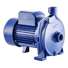 Bomba Elevadora Centrifuga De Agua Qc100 Vasser Motorarg 1 Hp Azul 50 Hz Monofásica