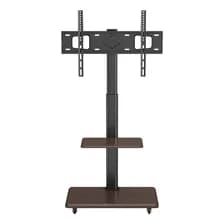 Mueble Con Soporte De Tv Kanji 32 A 60 Pulgadas Hasta 30kg Color Marrón