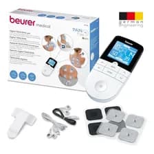 Electroestimulador Digital 3en1 Ondas Tens Ems Y Masaje Beurer Em 49