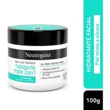 Crema Facial Hidratante Mate 3 En 1 Intensive 100g Neutrogena