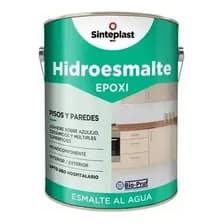 Recuplast Hidro Esmalte Epoxi 1lts Satinado Sinteplast Blanco Mate