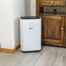 Deshumidificador Compresor Seklou Technology Blanco 20l/día Con Drenaje Continuo