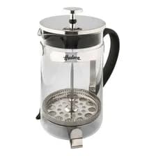 Cafetera Hudson Émbolo F-228-800 Semi Automática Plateada Y Negra Prensa Francesa Plateado/negro