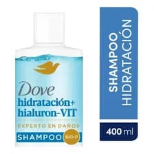 Shampoo Hidratación + Vitamina A & E 400ml Botella Dove