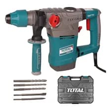 Rotomartillo 1800w Sds Plus Total Demolición Y Perforación Pesada 7j De Impacto Turquesa 50 Hz/60 Hz