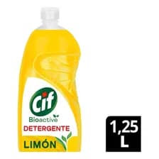 Detergente Concentrado Cif Bioactive Limón 1250 Ml