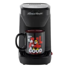 Cafetera De Filtro Mickey Disney 550w Negra Atma Negro