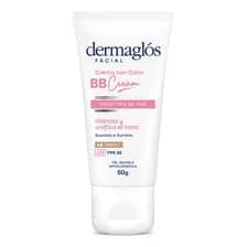Dermaglos Bb Cream Facial Con Color Tono Medio Fps30 50 G