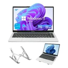 Notebook Gadnic 14 Pulgadas Intel Celeron N4500 4gb Ram 128gb Ssd Wind 11 Hd 1366 X 768 Camara 2mp Unico
