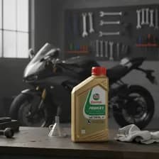 Aceite Castrol Power 1 4t 15w 50 Moto Lub Semisintetico 1 L