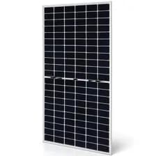 Panel Solar Monocristalino Bifacial 1500v 440w Para Casas Comercios Motorhome Clase A 108 Celdas Azul