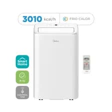 Aire Portátil Smart Midea Mpxh-12-n81m 3010 Kcal/h Frío Calor Blanco
