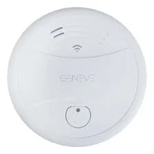 Sensor Detector De Humo Alarma Smart Wifi App Tuya - Geneve Color Blanco