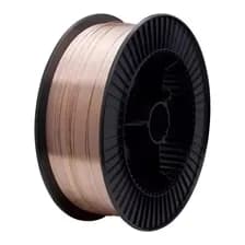 Alambre Mig Lüsqtoff De Acero Cobreado 0.9 Mm Y 5 Kg Cobre