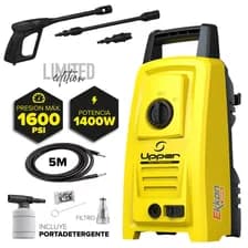 Hidrolavadora 1400 W Upper 105 Bar Up-hl1400 Alta Presion Manguera 5m Amarillo