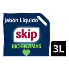 Jabón Liquido Skip Bio-enzimas Doypack 3 L