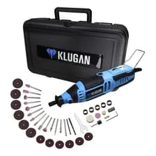 Minitorno Eléctrico Klugan Mit-135 De Mano 135w + Maletín Y 40 Accesorios 50hz 135 W