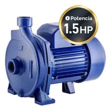 Bomba Centrífuga Agua Qc150 Vasser Motorarg 1 1/2 Hp 1,5 Hp Monofásica Azul Marino 50 Hz