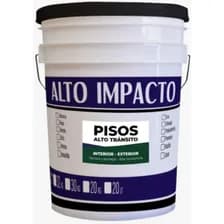 Pintura Para Pisos Al Agua X 20 Lts Acabado Mate Color Gris