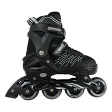 Rollers Extensibles Proline Mu3-12roll Con Bolso Talle 39 A 43 Color Negro 39 - 43 80 Mm