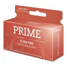 Preservativo De Látex Prime Ultrafino X 12 Un