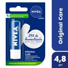 Bálsamo Labial Original Care 24h De Humectación 4.8g Nivea