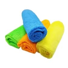 Pack 4 Paños Microfibra Multiuso Limpieza Auto Hogar Oficina Color Varios