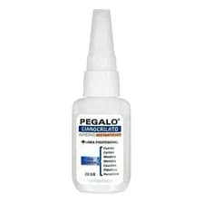 Pegamento Cianoacrilato Pegalo 20g Para Madera, Goma, Metal Y Plástico Transparente