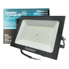 Reflector Proyector Led 150w Exterior Ideal Cancha Futbol Color De La Carcasa Negro Color De La Luz Blanco Frío