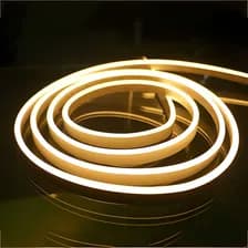 Kit Tira Led Manguera Neon Luz Blanco Calido 5 Metros 2835 Mas Adaptador Y Fuente !2v Ip65 Exterior Interior Resiste Al Agua Blanca Calida Luminoso Flexible Eco Friendly