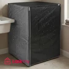 Funda Para Lavarropas Carga Frontal 60x60 Cm Negra | Cubre Lavarropas Lookmy Platinum | Cobertor Para Lavarropas | Protector Lavarropas Secarropas Tela Impermeable | Funda Lavadora Automático Negro