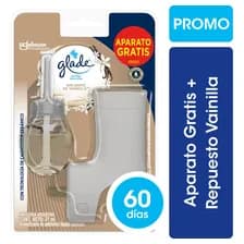 Aceite Glade Vainilla Aromatizante Difusor Aromatico Repuesto 21ml + Aparato Gratis