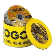 Pack 50 Discos De Corte Recto Dogo Acero 115 X 1 X 22,2 Mm