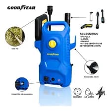 Hidrolavadora Goodyear 1400w 100bar 1450psi Azul 50hz