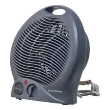 Caloventor Electrico Ken Brown Blbt-03g Termostato 2 Niveles Gris Oscuro