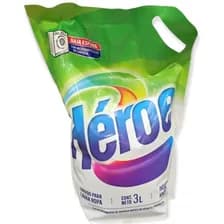 Jabón Líquido Para Ropa 3l Héroe Baja Espuma