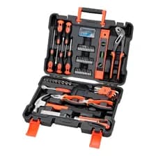 Set De Herramientas Manuales X152 Black Decker Bmt152c-ar Incluye Maletín De Transporte Negro