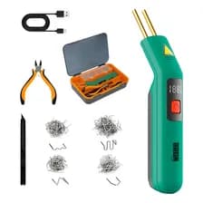 Soldadora Plástica Inalámbrica 3.6v Bron By Gadnic Led Usb Tipo C Verde
