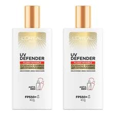 Kit Protector Uv Defender Toque Seco Sin Color L'oreal Paris