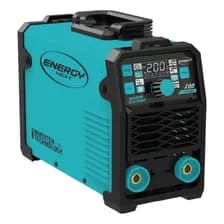 Soldadora Inverter Para Electrodo Mma 200 Amp Led Energy Turquesa