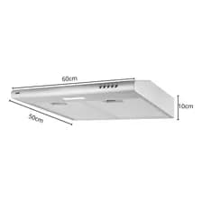 Extractor Purificador De Aire Cocina Atma Cpu060x Acero 60cm Color Plateado