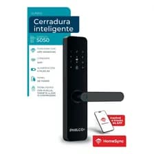 Cerradura Digital Philco Slp300 Wifi App Homesync Huella Tarjeta Llave Contraseña