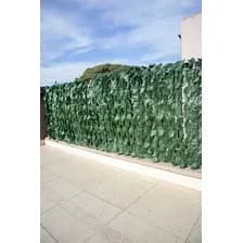 Jardín Vertical Artificial Muro Verde De Hojas 100x300cm