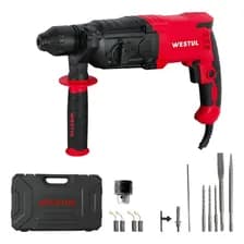 Rotomartillo Percutor Westul Sds Plus 13mm 800w Accs 3j Rojo 50