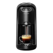 Cafetera Espresso 3 En 1 Clooney+ Ranser Multicapsula Dolce Gusto Nespresso Cafe Molido Cm-c03b 3 Modos 20 Bar 1400w Negra Negro
