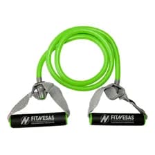 Banda Latex Elastica Manijas Verde Entrenamiento Fitnesas Ban120-fit