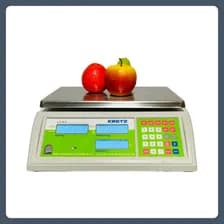 Balanza Digital Comercial Kretz Lura 30kg Lcd Visor Doble Batería 100hs Blanco
