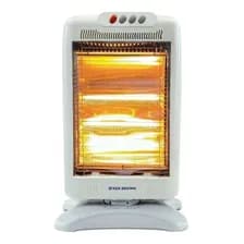Ken Brown Kb2003 Estufa Calefactor Eléctrico Halogena 1200w 3 Temp Color Blanco